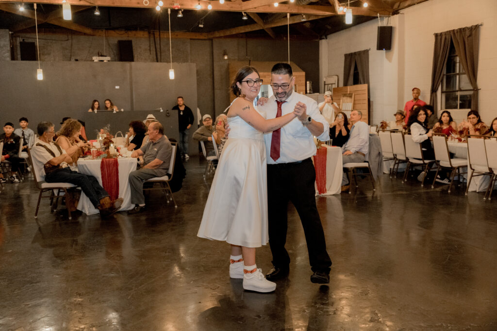 Couple dancing