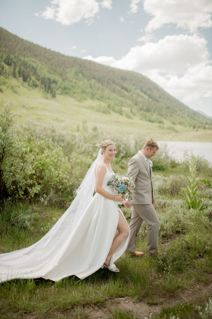 Olivia & Collin’s Wedding at Crested Butte Mountain Garden