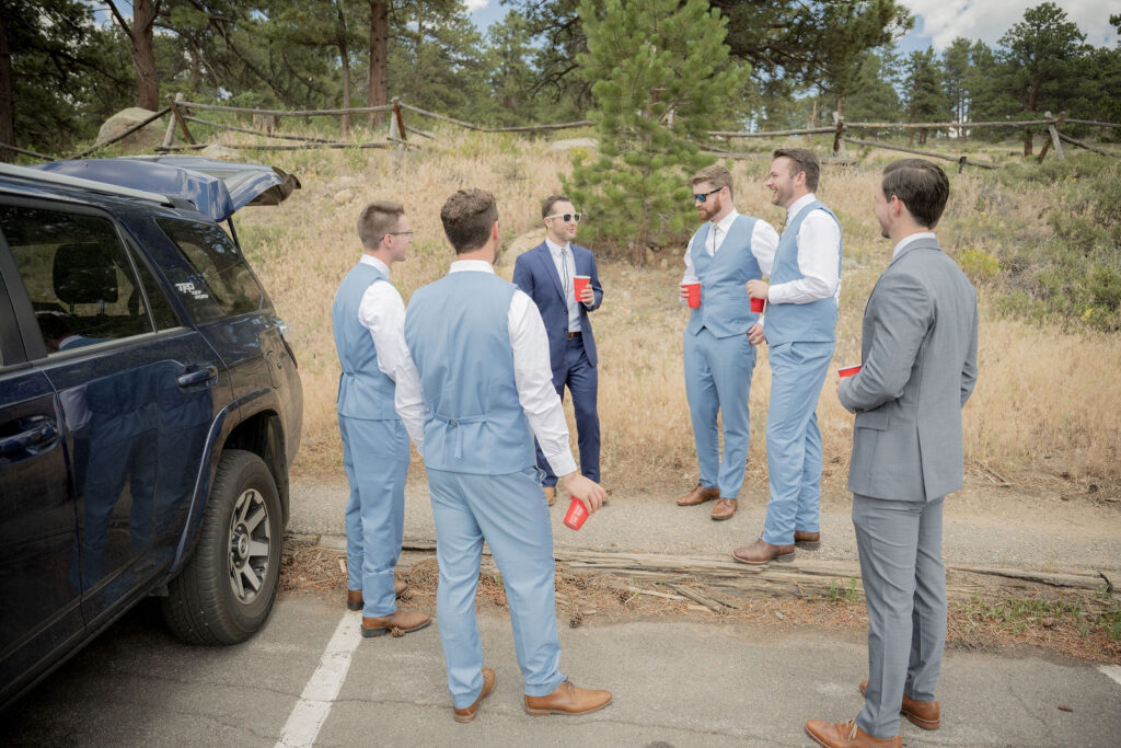 Josh and his groomsmen