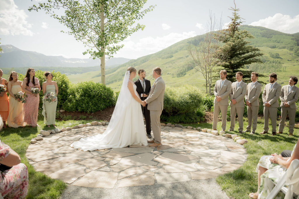 Olivia and Collin’s ceremony