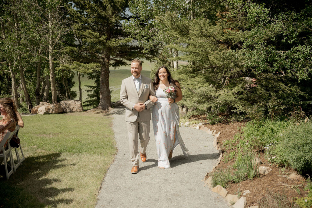 Walk down the aisle