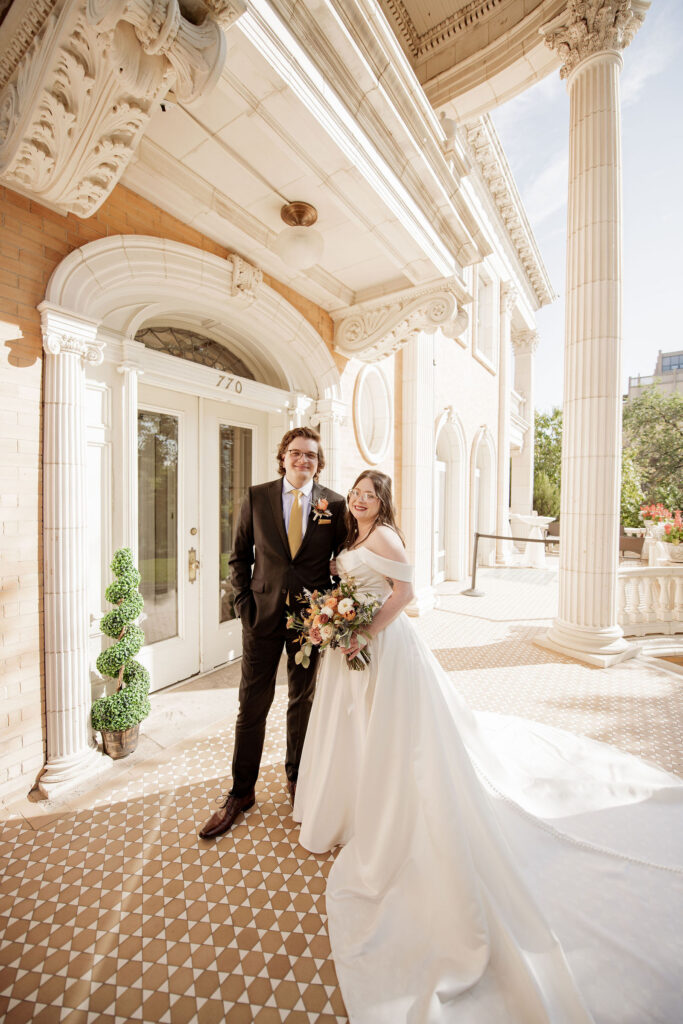 Alicia and Branden’s wedding at Grant Humphrey’s Mansion