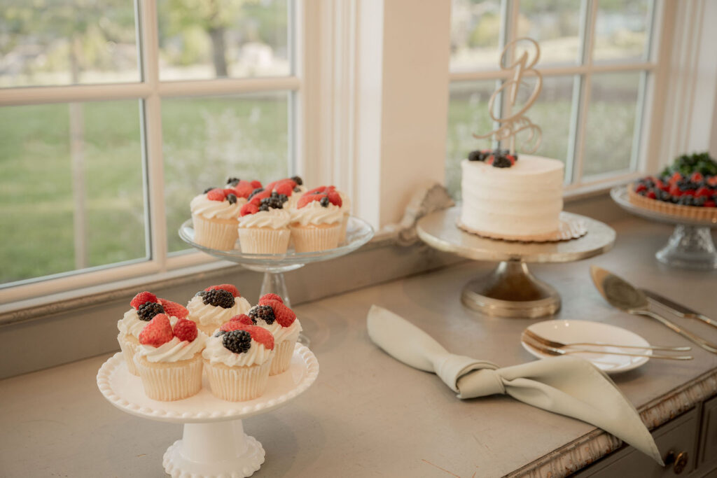 Cake and cupcakes