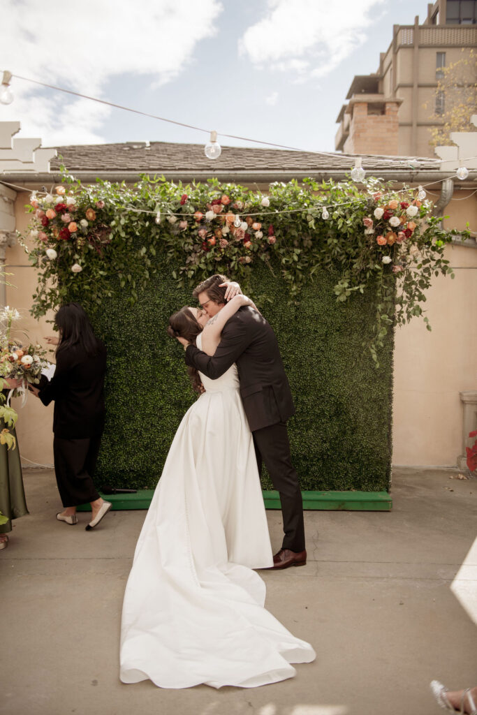 Couple Kissing