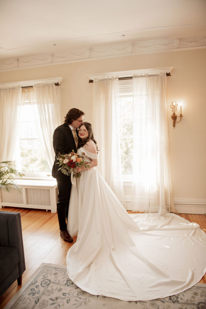 Couple Portraits Inside the Mansion