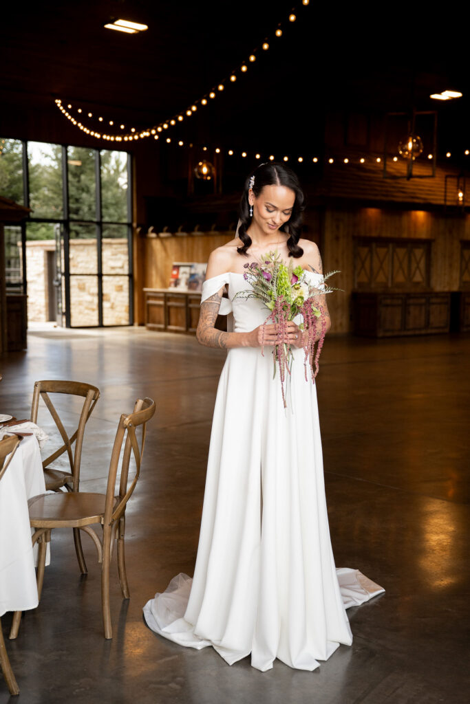 Bride's portrait