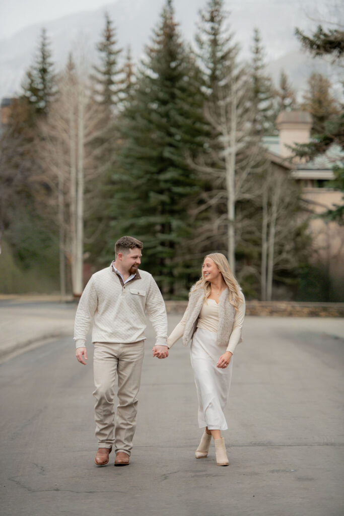 Walking hand in hand