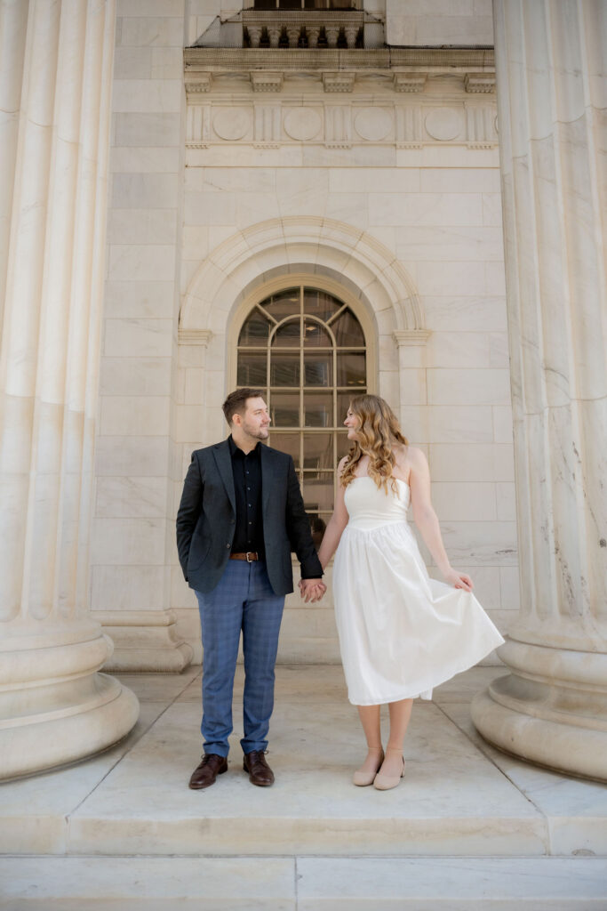 walking hand in hand