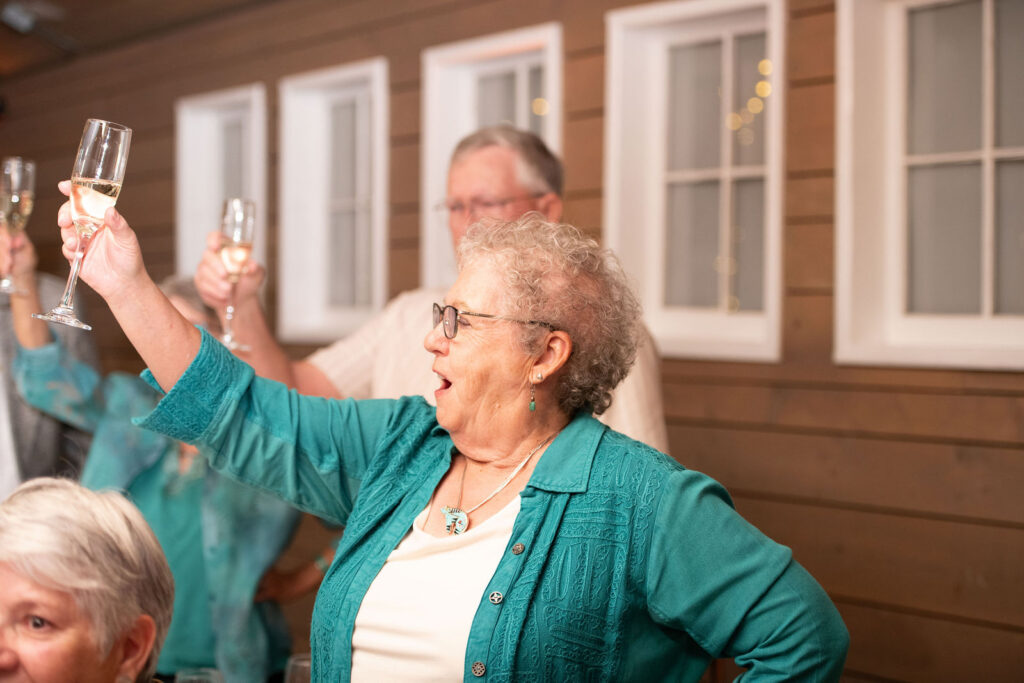 Cheers to the toast