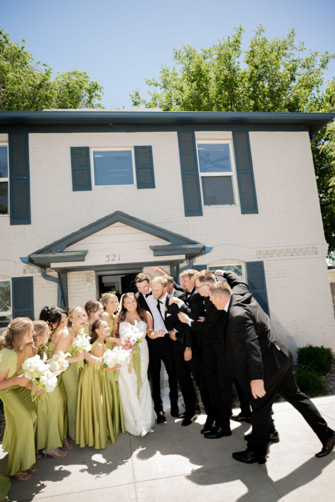 Team Bride and Team Groom