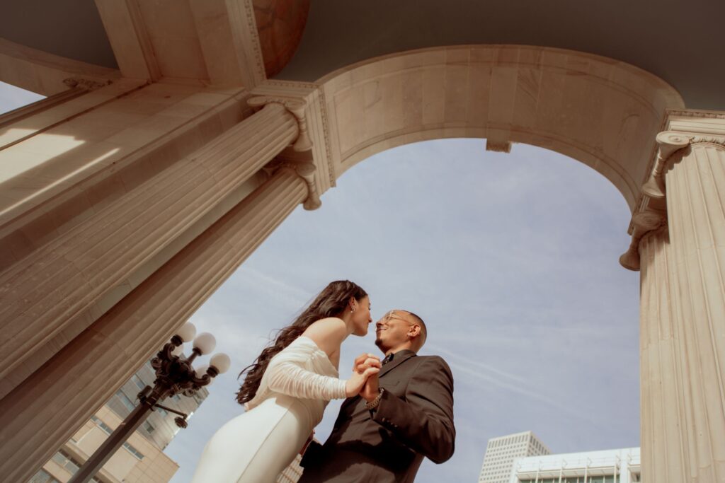 Downtown Wedding Portraits
