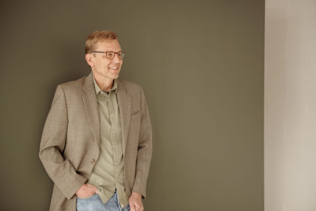 Professional business portrait of a man in a blazer