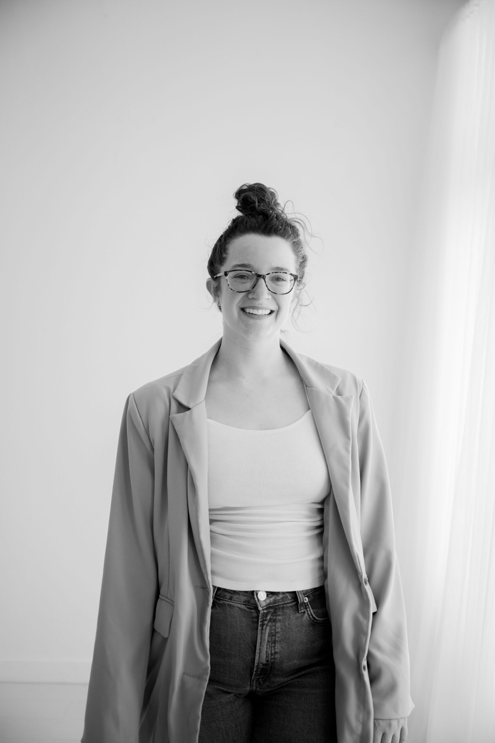 Smiling professional portrait
