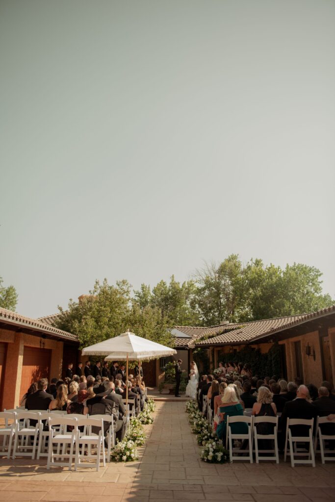 A Beautiful Outdoor Ceremony