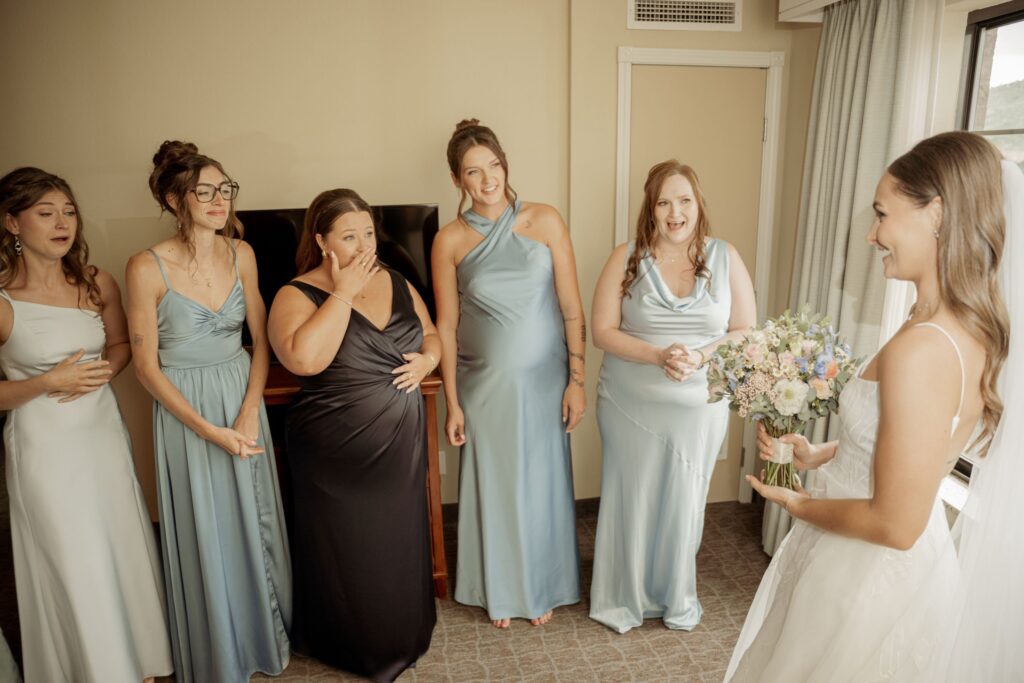 Bridal Party Getting Ready