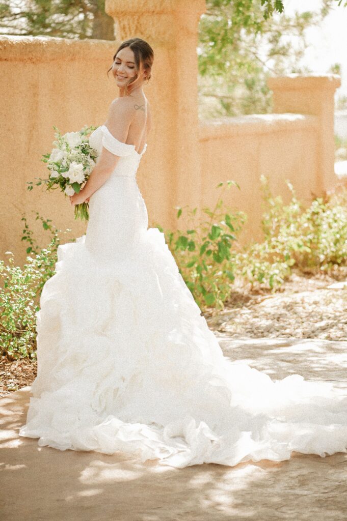 Bride Portrait with Bouquet