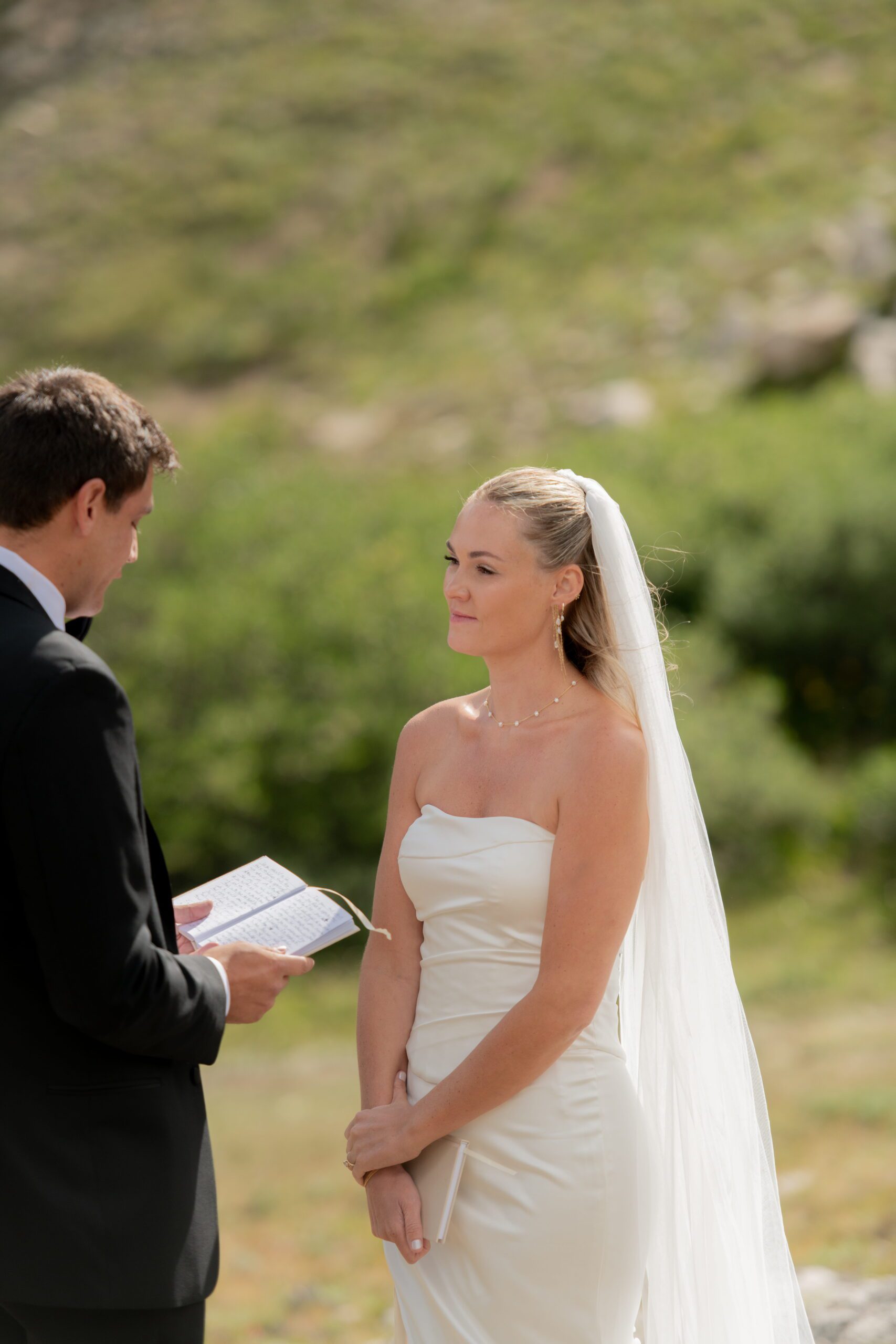 Custom albums and card design, Colorado wedding