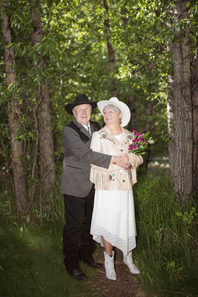 Couple Portrait in the Woods