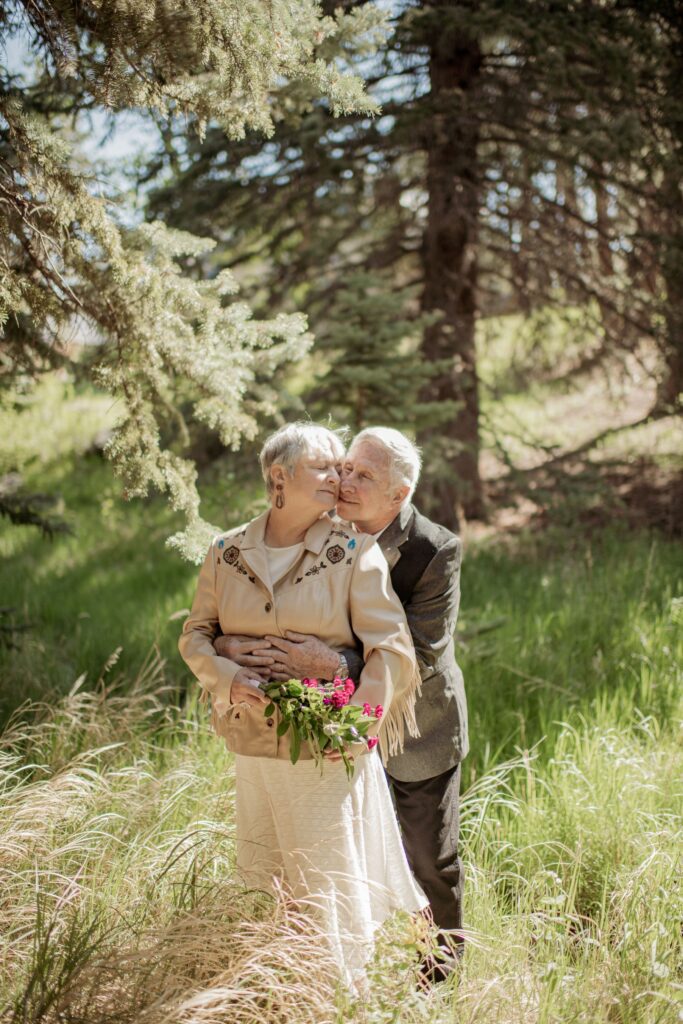 Couple Sharing a Romantic Moment