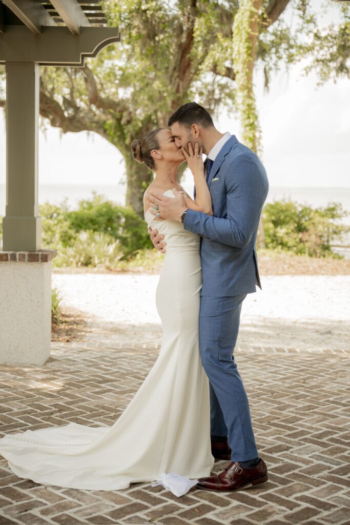 Couple kissing