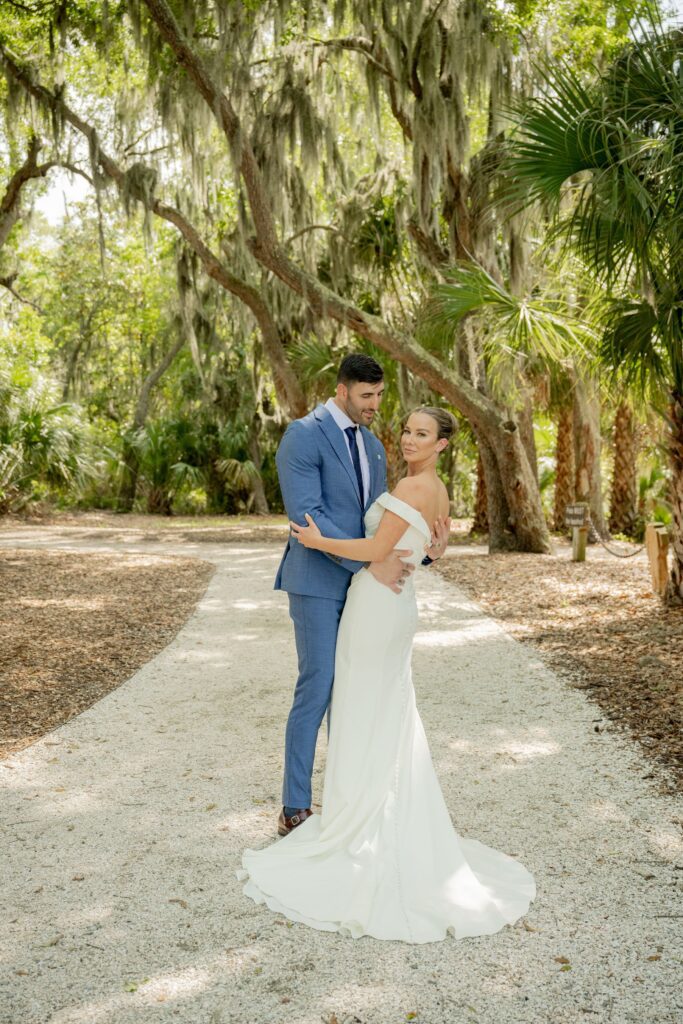 Couple posing