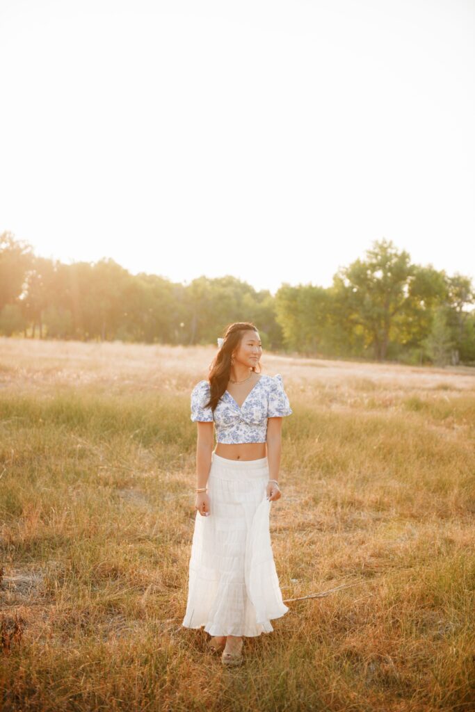Golden Hour Field Portrait