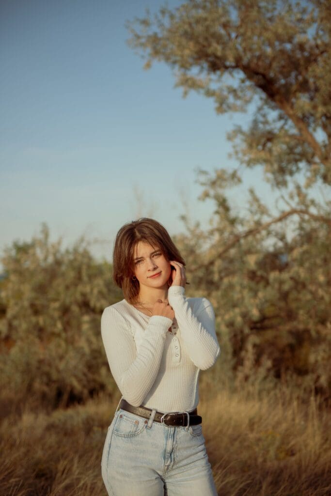 Golden Hour Outdoor Portrait