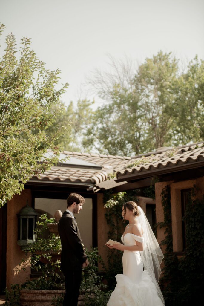 Intimate Wedding Ceremony