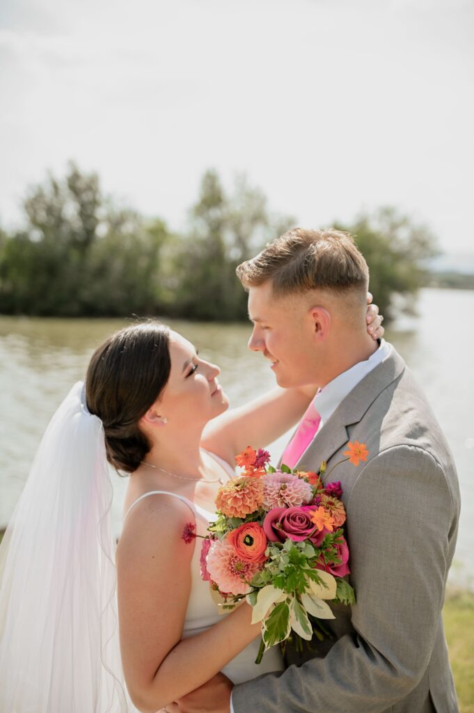 Bride and Groom portrait