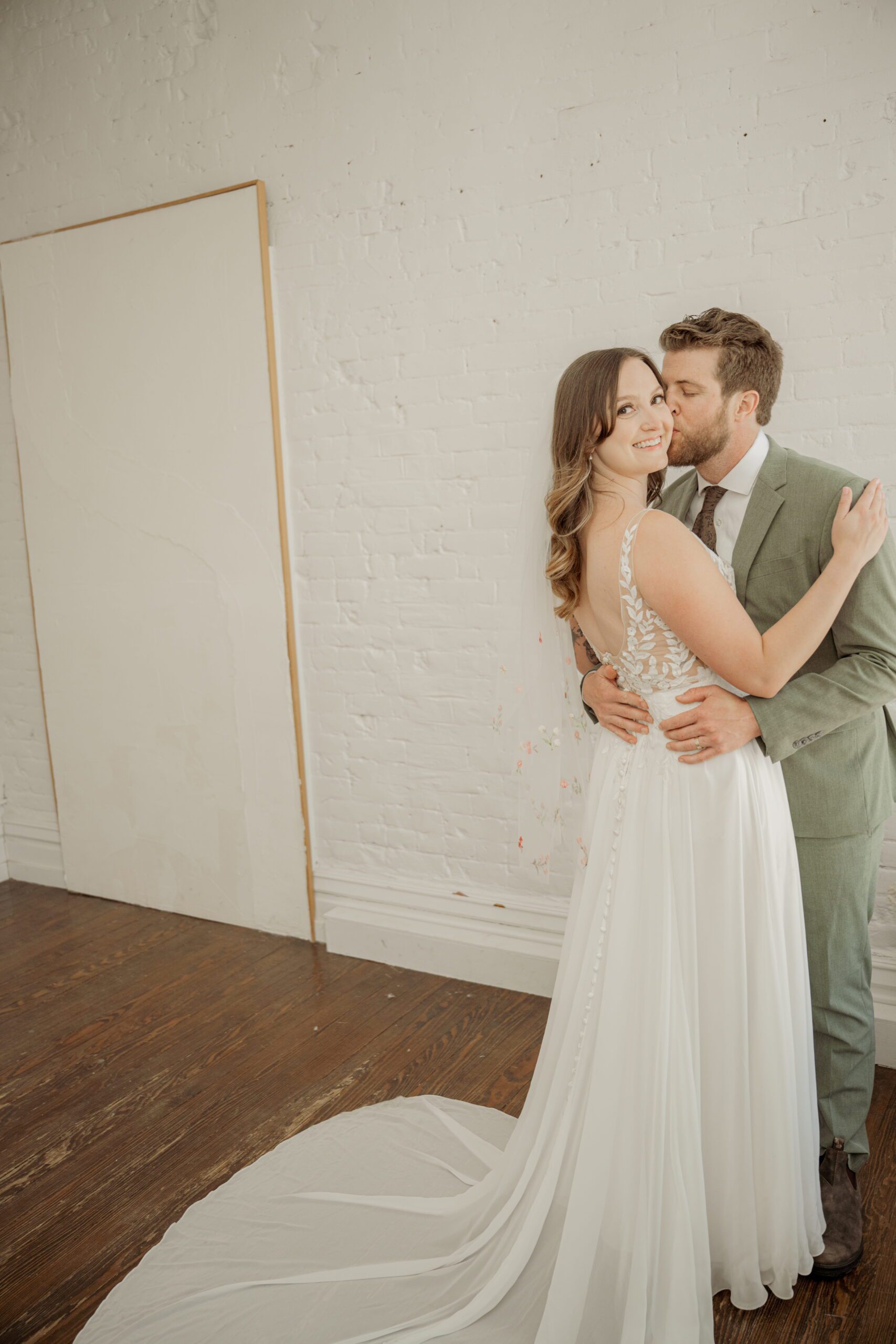 Post-wedding portrait