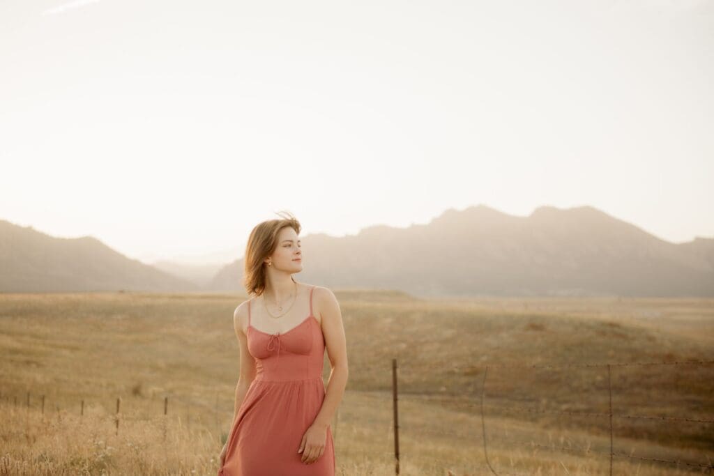 Sunset Field Portrait