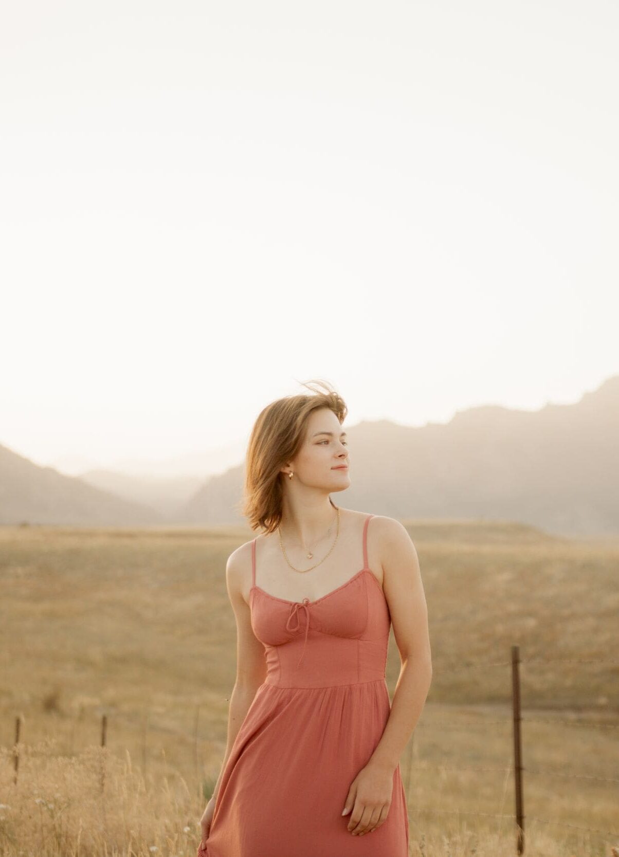 Sunset Field Portrait