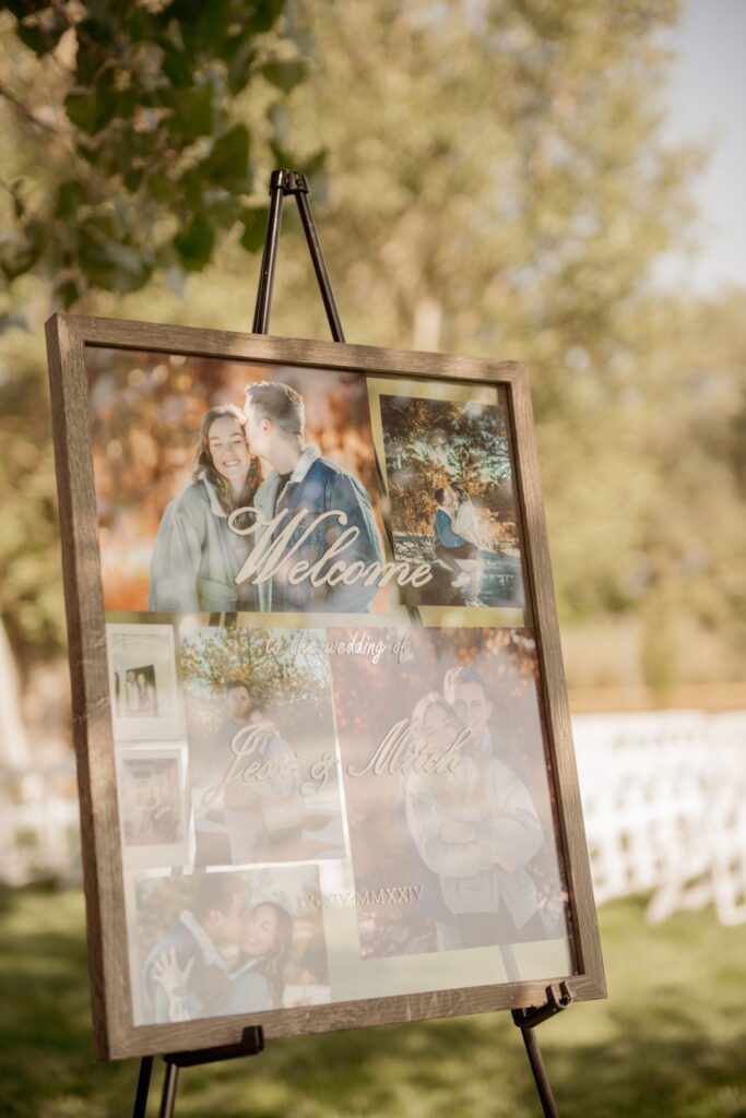 Wedding Welcome Sign