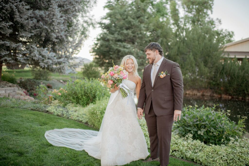 Bride and groom photography