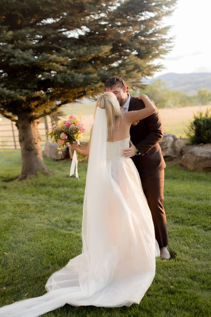 Couple kissing