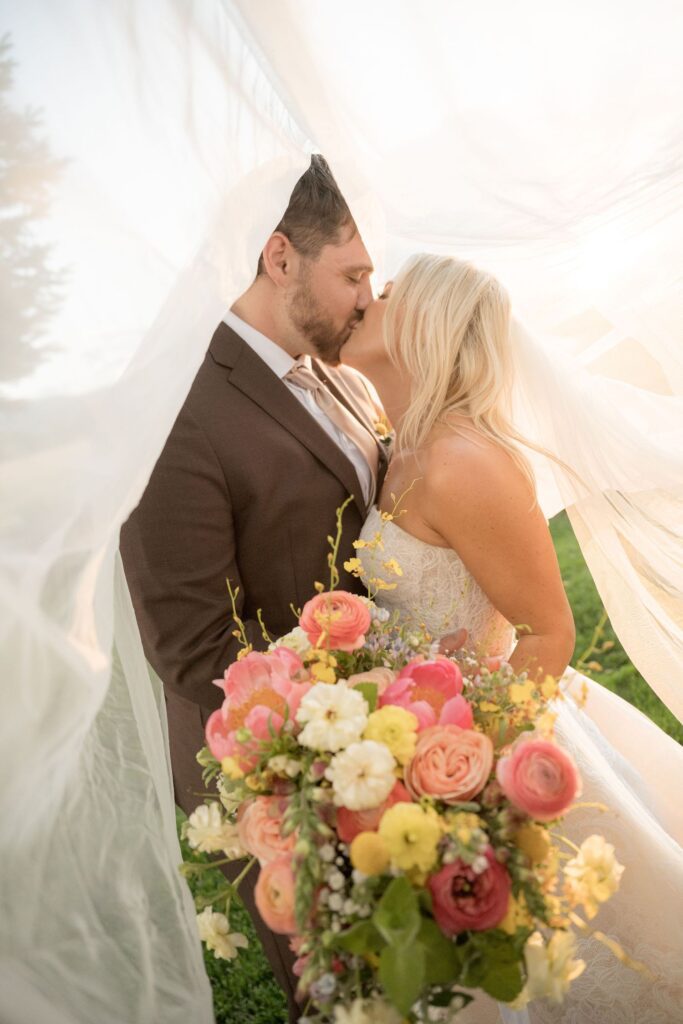Couple kissing