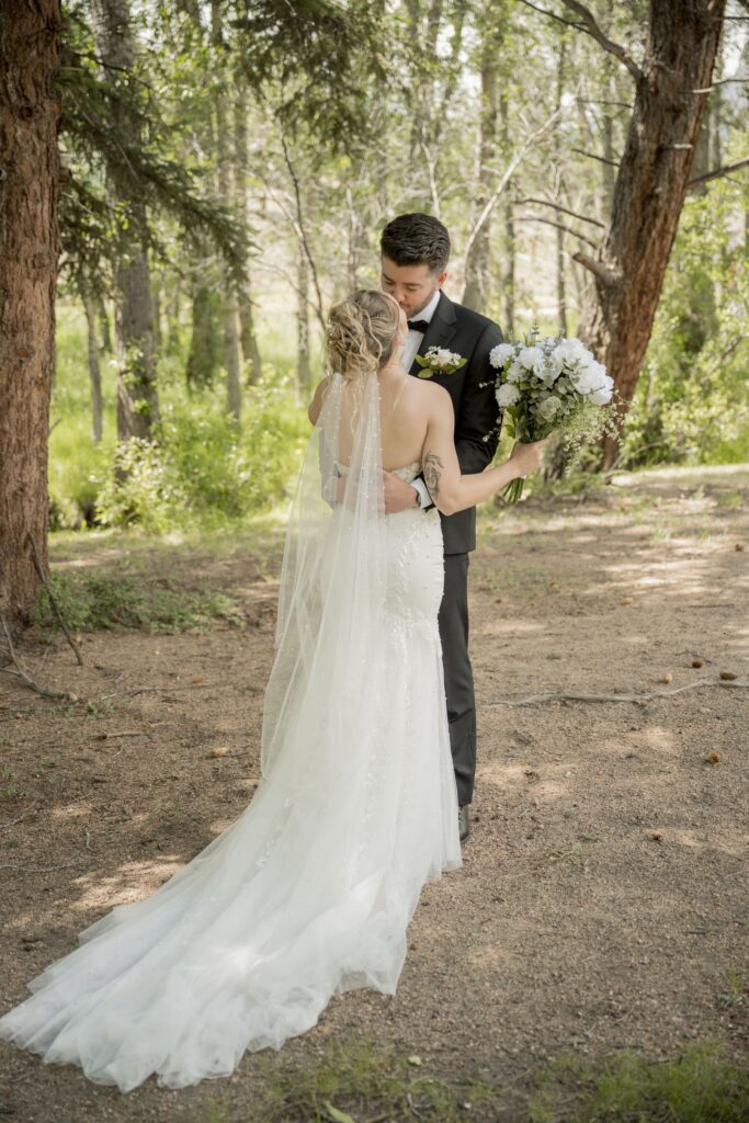 Couple kissing