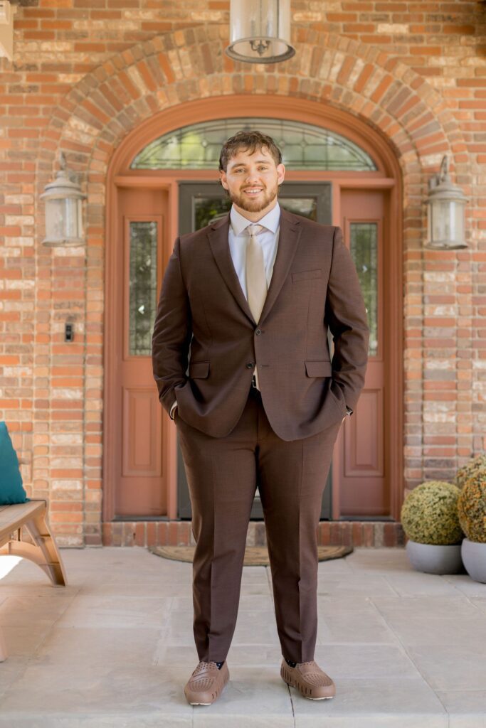 Groom photoshoot