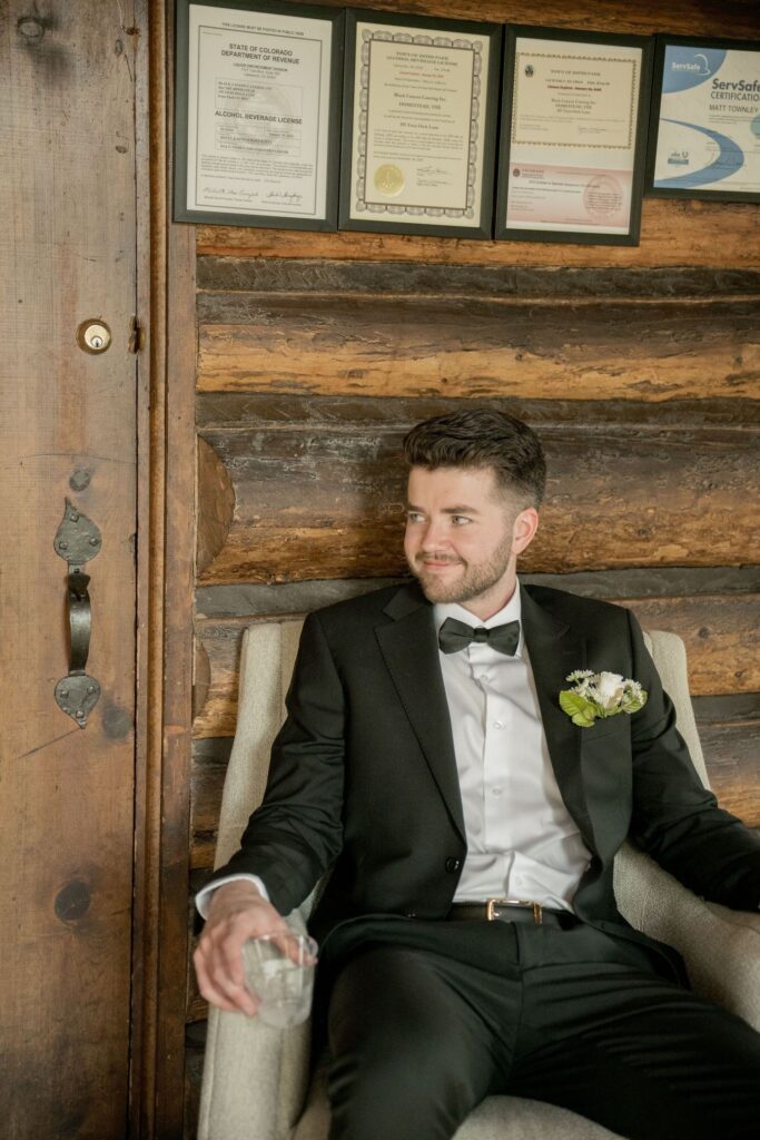 Groom photoshoot