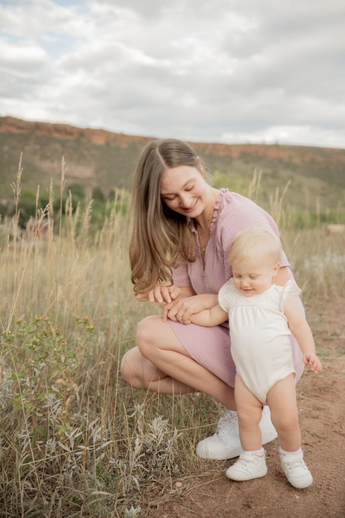 Mother with her child
