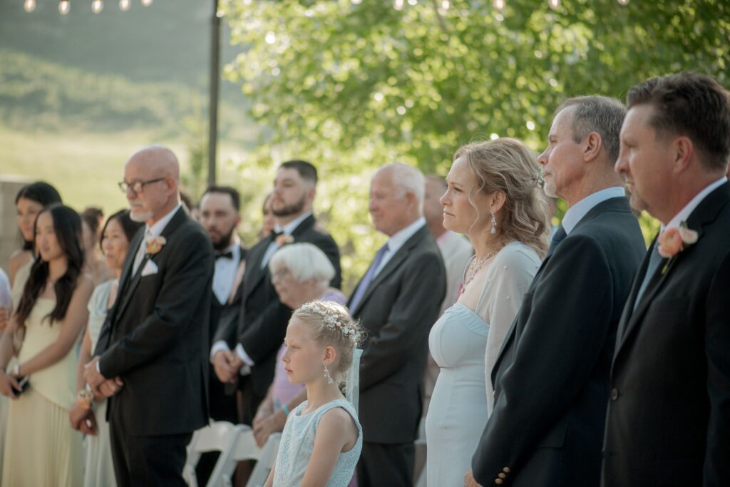 Wedding guests