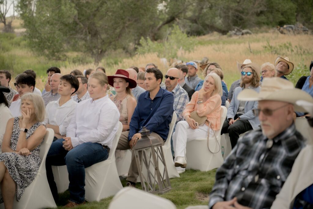 Wedding guests